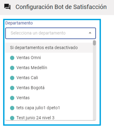 Bot-de-satisfacción-en-B2Chat-filtro-departamentos