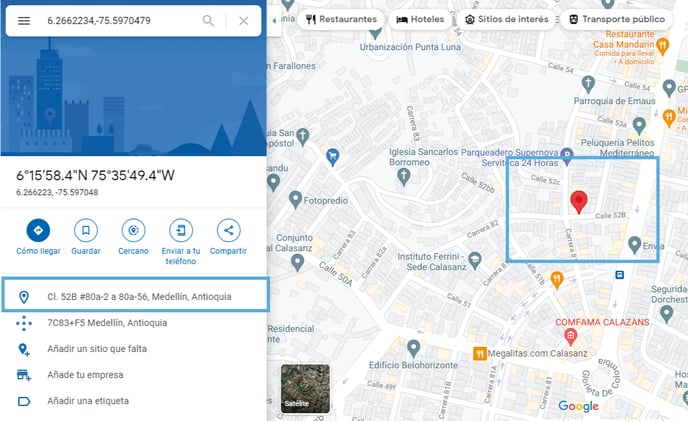 Enviar-y-recibir-ubicaciones-B2Chat - google-maps