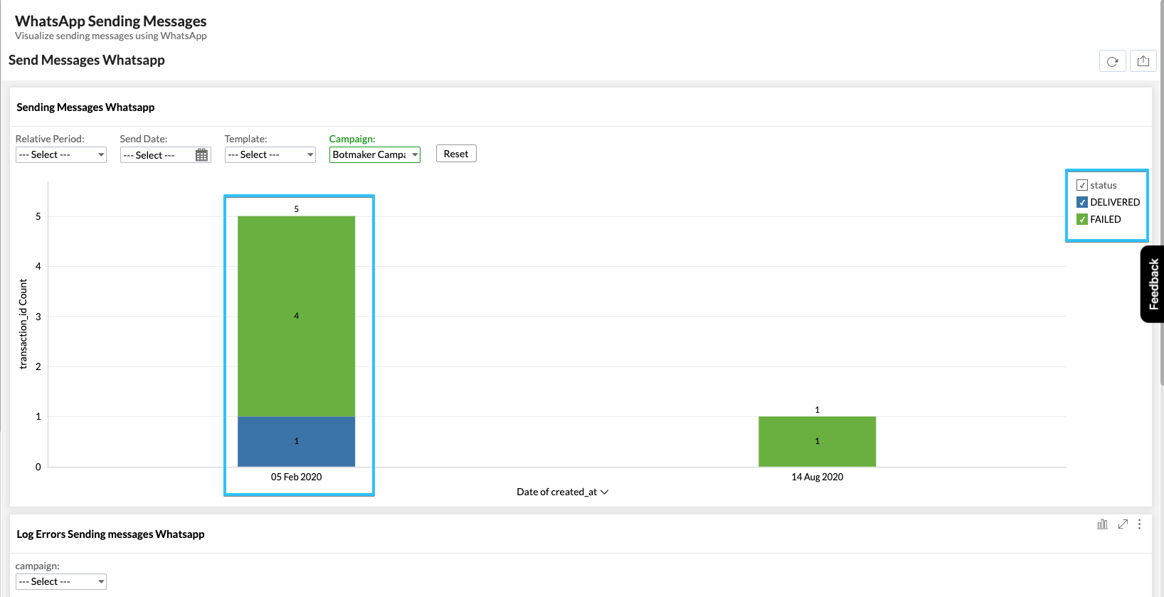 How to review reports for my batch messages